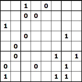 ijzer Meedogenloos onvergeeflijk Binaire puzzels - Website - KlasCement