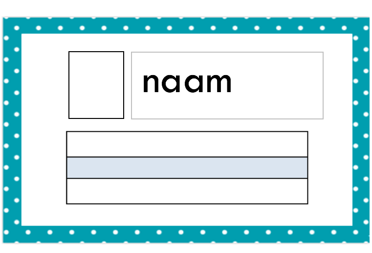 Indica Matrix Verlichting Naamkaartjes op de bank - Downloadbaar lesmateriaal - KlasCement