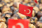 Koekjes met een Turkse vlag