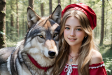 Roodkapje en de wolf